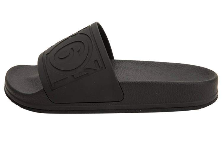 MM6 Maison Margiela Logo Embossed Slides Women's
