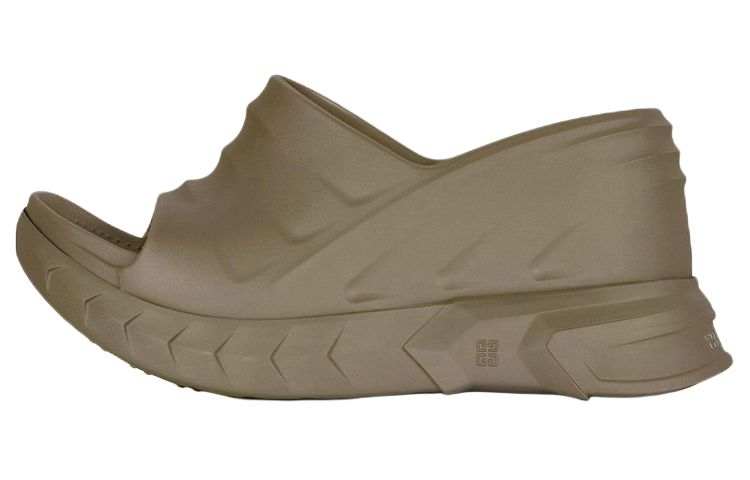 Givenchy Givenchy One Strap Sandals 12cm Women's Dark Khaki