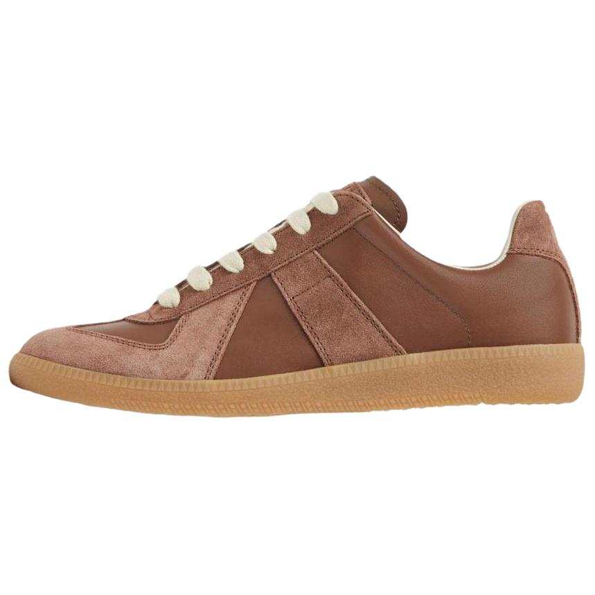 Maison Margiela Replica Suede Low top Skateboard Shoes Men's Brown