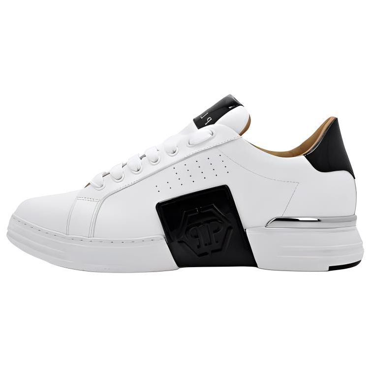 PHILIPP PLEIN Lo Top Low top Skateboard Shoes Unisex White