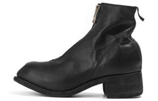 GUIDI Zip-up Ankle Boots