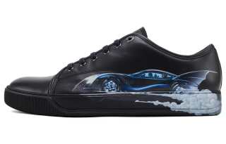 Lanvin DBB1 Low top Skateboard Shoes Men's Black