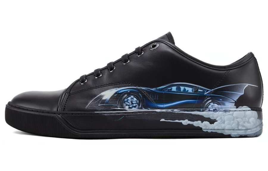 Lanvin Lanvin DBB1 Low top Skateboard Shoes Men's Black