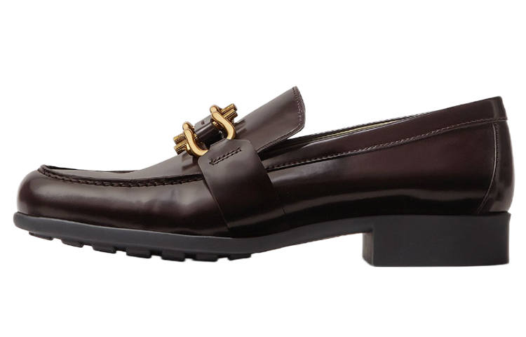Bottega Veneta Square Toe Loafers Women's