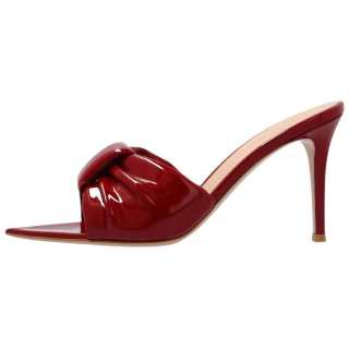 GIANVITO ROSSI Slide Slippers 9.5cm Women's Red