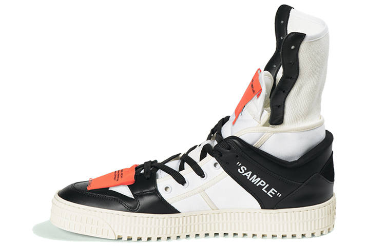 OFF-WHITE OFF WHITE Off Court 3.0 High Black White FW19