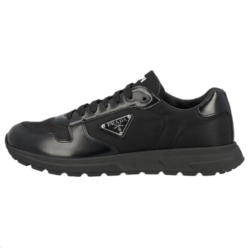 PRADA PRADA Prax 01 Leather Low top Casual Shoes Men's Black