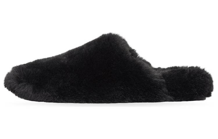 Balenciaga Teddy Faux-shearling Slippers