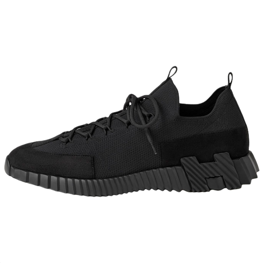 HERMES Lift Low top Casual Shoes Men's Black