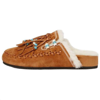 Alanui Slip Resistant Closed Toe Slippers Women's Brown