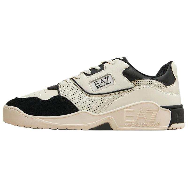 EMPORIO ARMANI Color Blocked Lace Up Sneakers