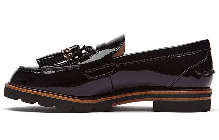 Stuart Weitzman Stuart Weitzman/SW Manila Signature Leather Slip on Women's Casual Shoes Women's Black