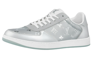 LOUIS VUITTON Rivoli Low top Stylish Skateboarding Shoes Men's White
