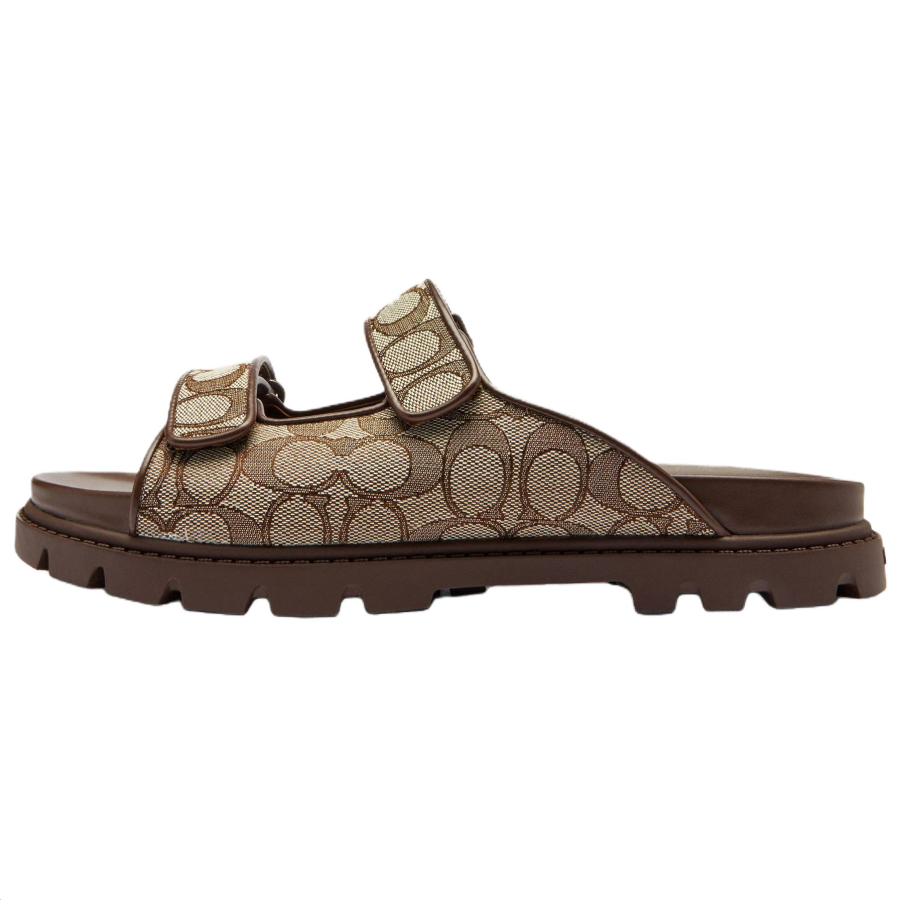COACH COACH Slide Slippers Men's Brown