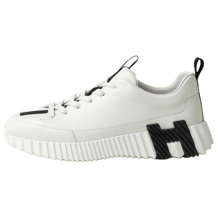 HERMES HERMES Low top Casual Shoes Men's White
