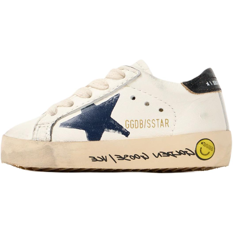 Golden Goose Super Star Low top Kids' Skateboarding Shoes White Kids'
