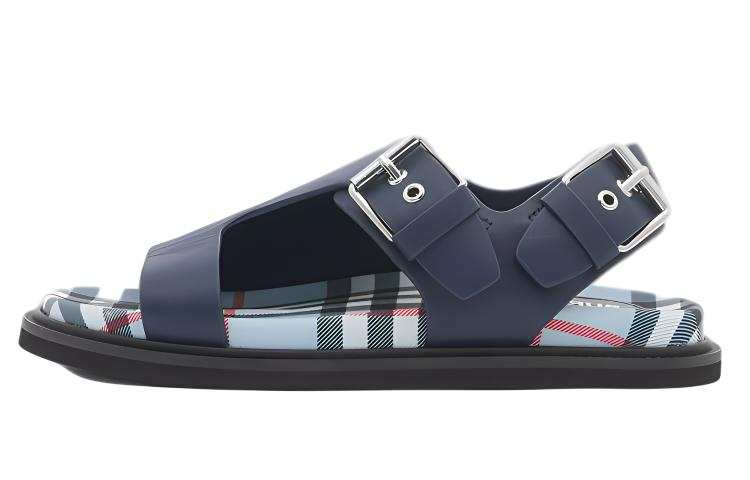 Burberry Slip Resistant Children's Sandals Blue Kids'