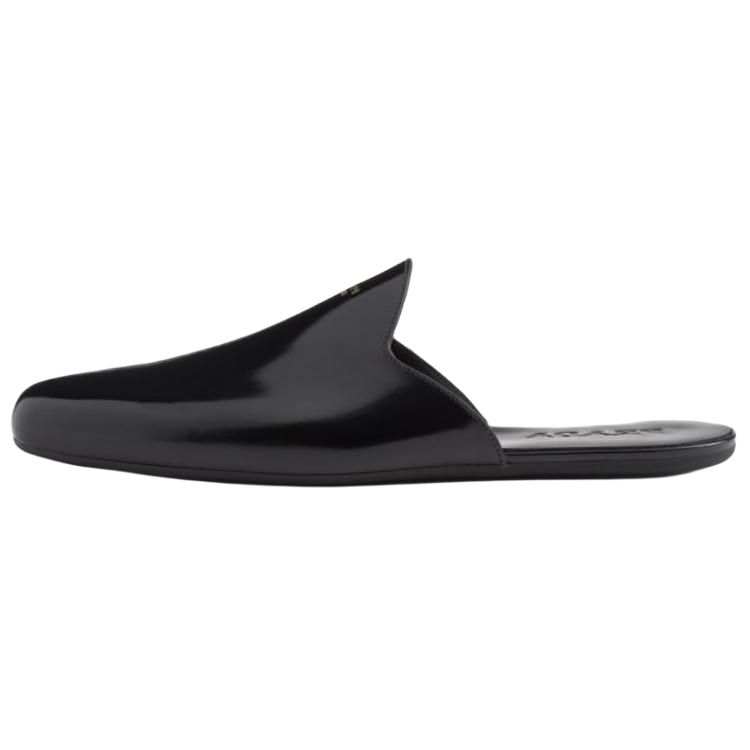 PRADA PRADA Closed Toe Slippers Men's Black