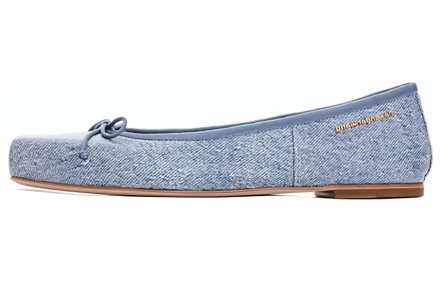 Alexander Wang Billie leather ballerina shoes Women's