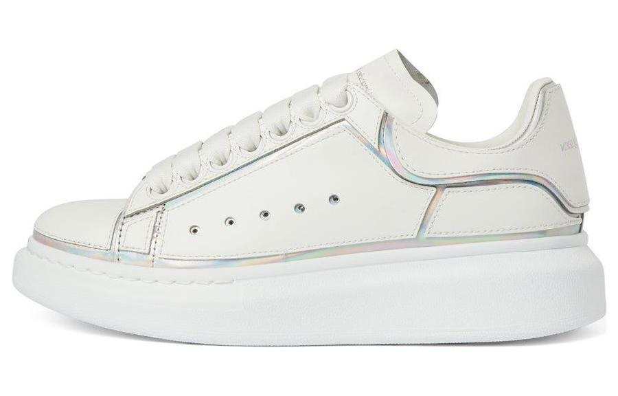 Alexander McQueen Alexander McQueen Oversized Sneakers 'White Silver' Women's