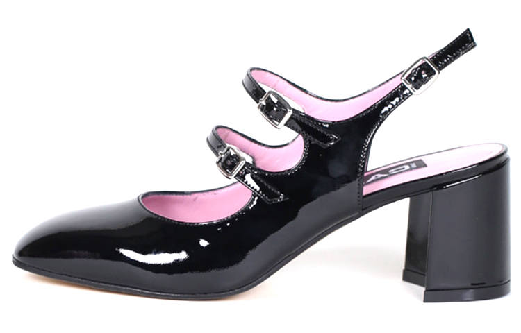 Carel Paris 70mm Patent Leather Pumps