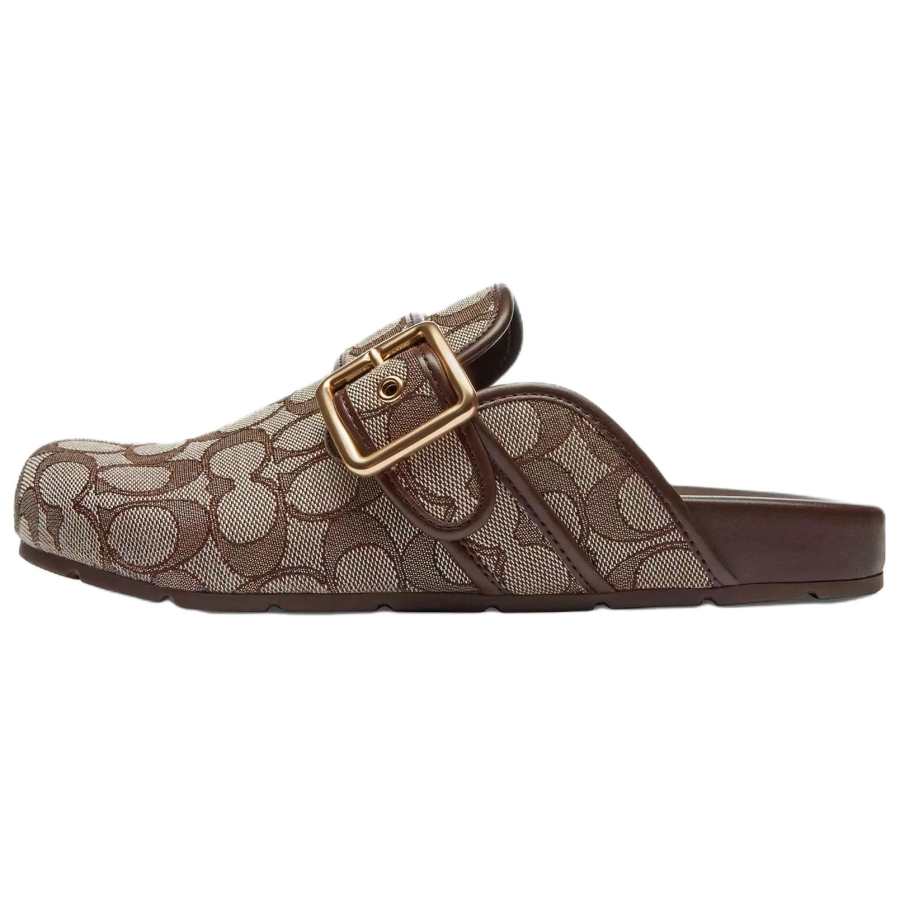 COACH COACH Closed Toe Slippers Women's Brown