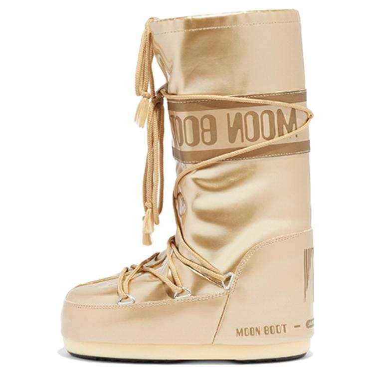 Moon Boot Moon Boot Icon Height Increasing Crew Snow Boots Unisex Gold