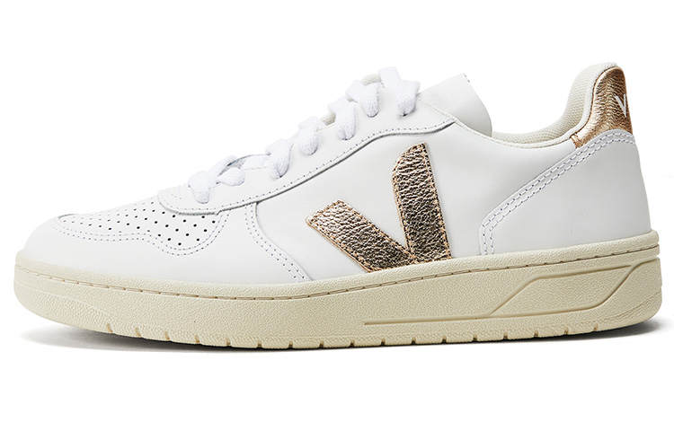 VEJA VEJA V 10 Lace Up 'White Gold'