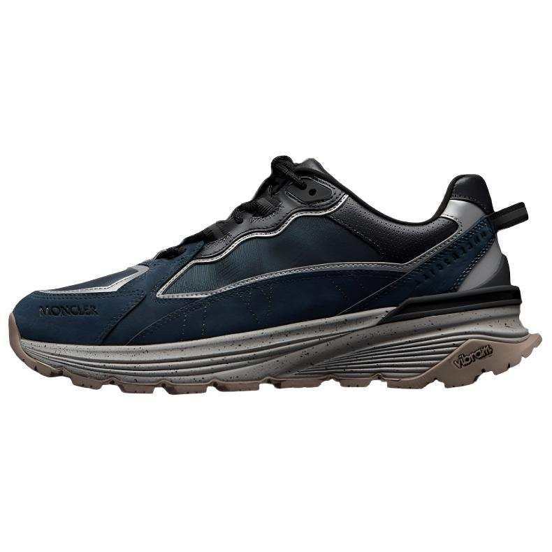 Moncler Lite Runner Cushioning Abrasion Resistant Cushioning, Wear Resistant Low top Casual Shoes Men's Light Blue