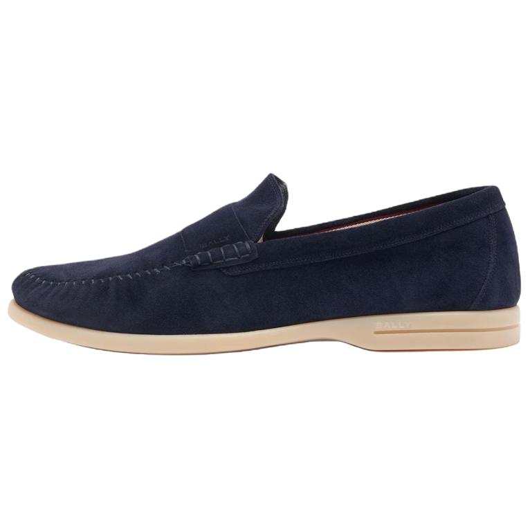 BALLY Switz Casual Shoes Men's Marine Blue