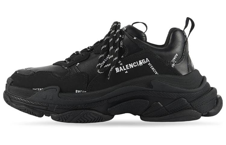 Balenciaga Triple S Sneaker 'Black Logo' Women's