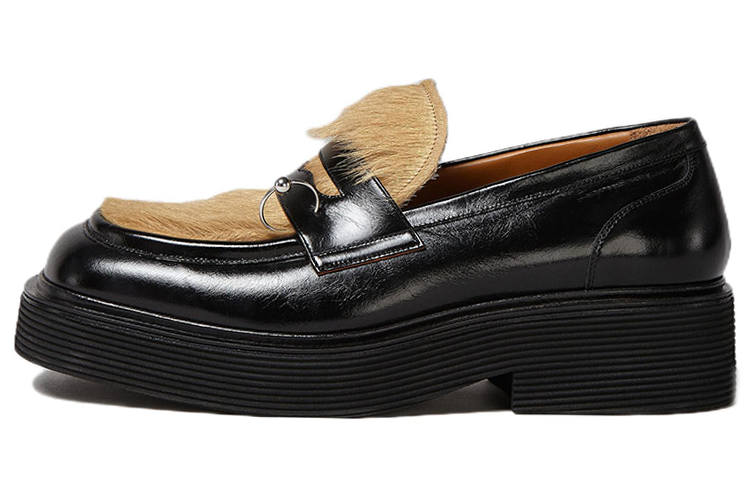MARNI MARNI Platform Shoes Men's Black Beige