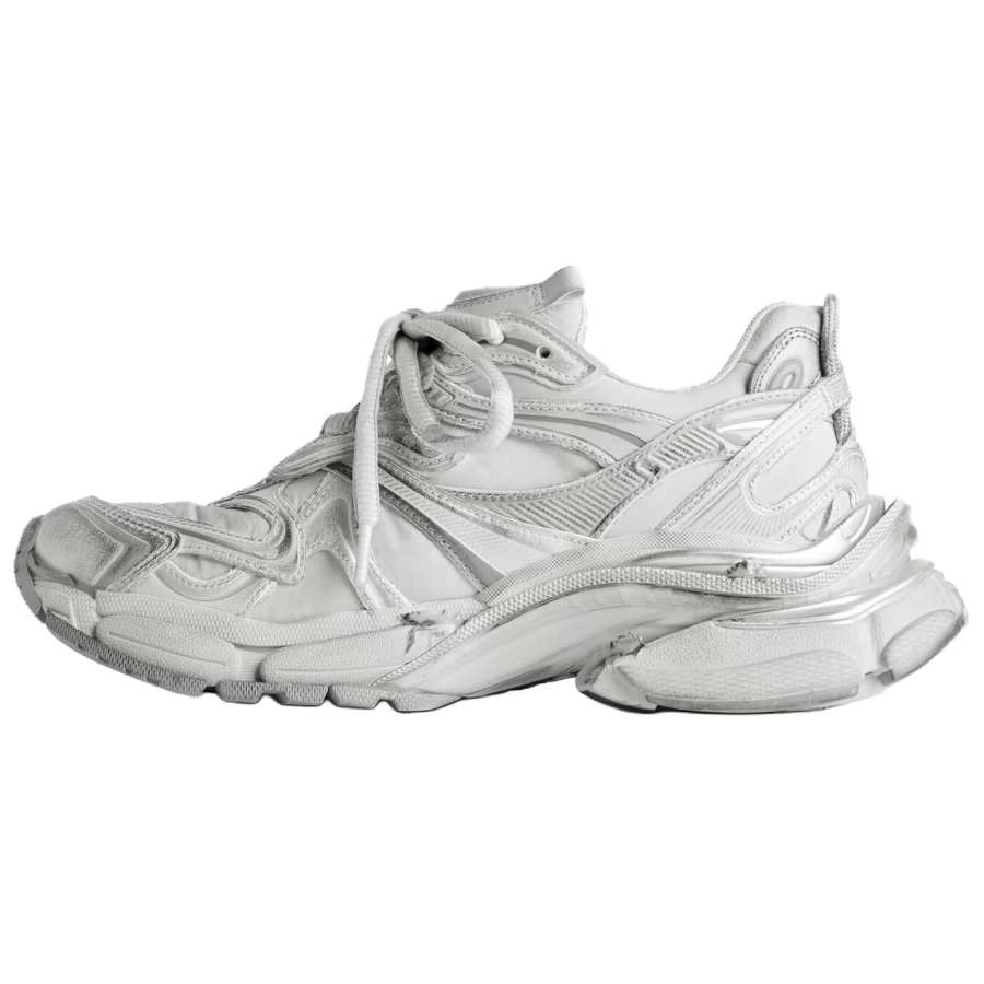 Balenciaga Runner2.0 Low top Chunky Sneakers Women's Gray Silver