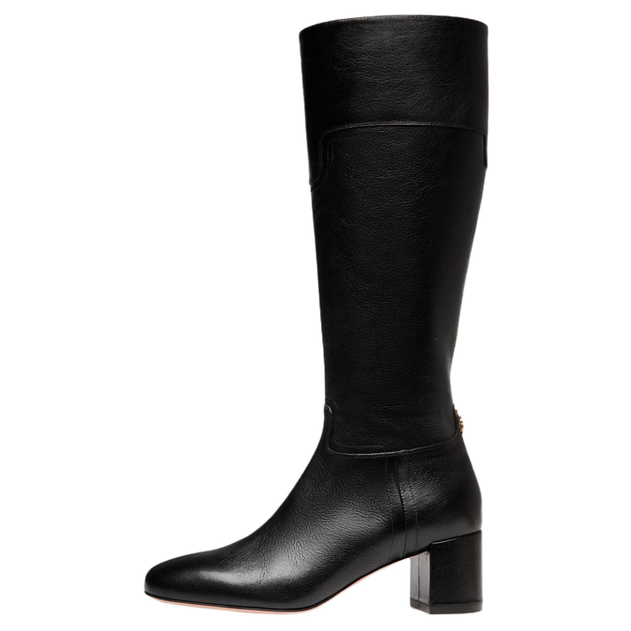 BALLY Bally logo-plaque heeled boots Women's