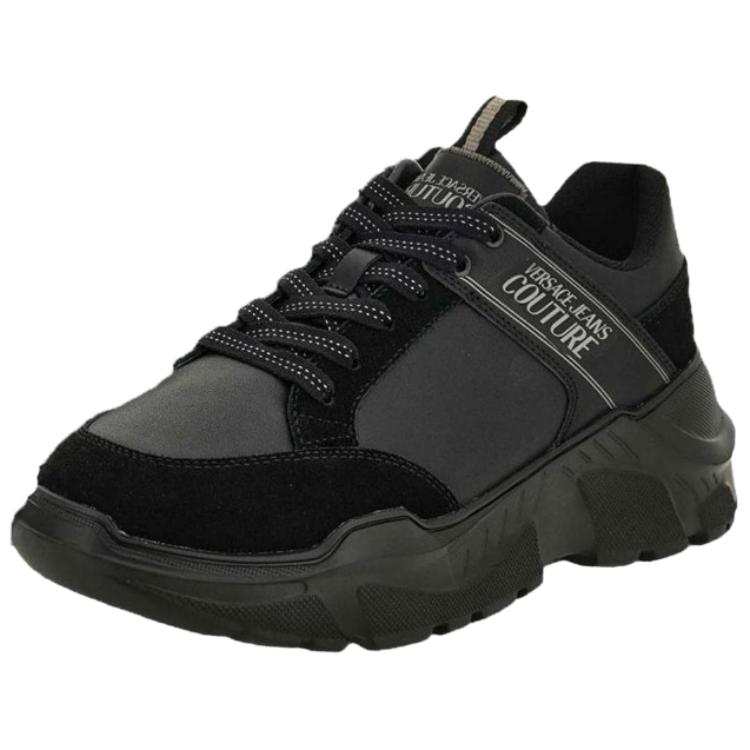 VERSACE JEANS COUTURE Low top Casual Shoes Men's Black