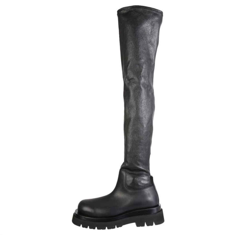 Bottega Veneta BV Knee high Boots Women's Black