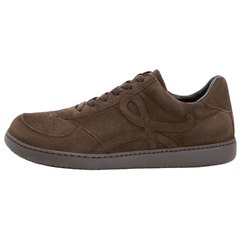 LOEWE Jambo Low top Skateboard Shoes 2.5cm Men's Brown