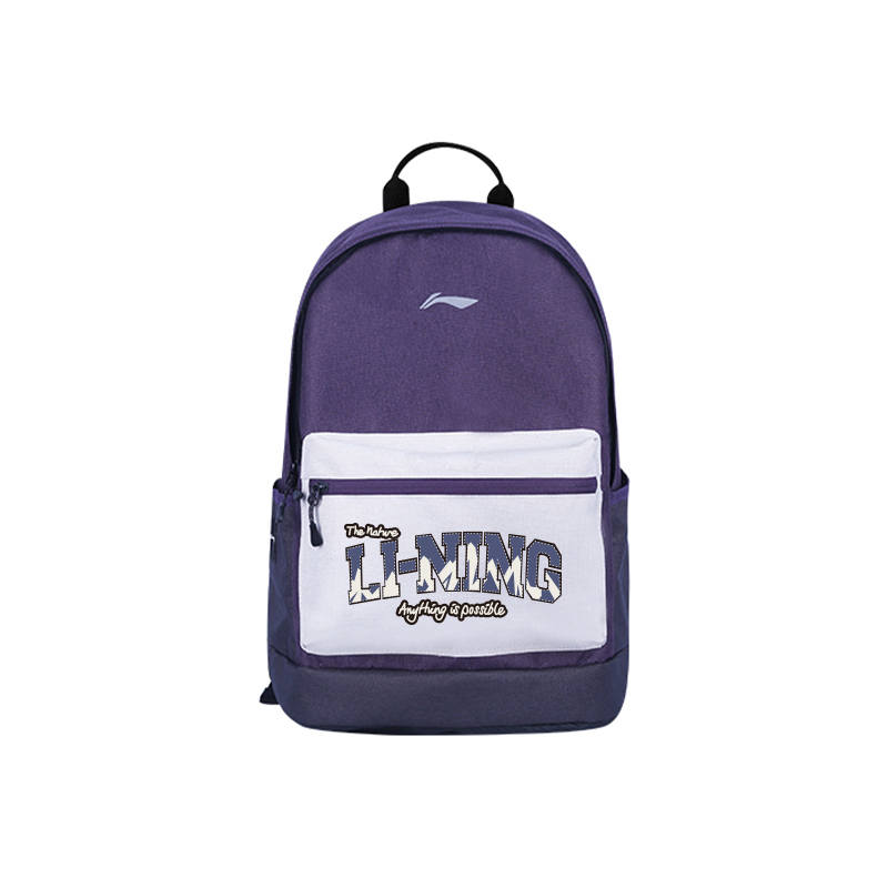 Li-Ning Li Ning Polyester Backpack Regular Unisex Purple
