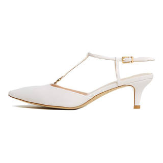 Twinset 65mm faux-leather pumps