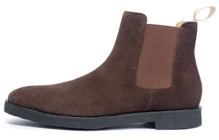 MASCAL MASCAL Short Chelsea Boots Men's Coffee