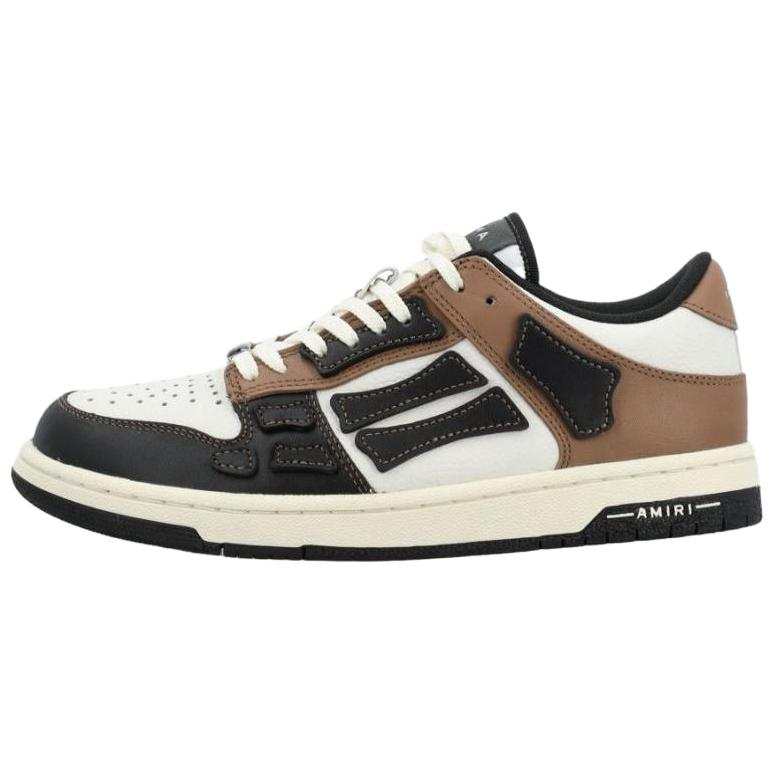 AMIRI AMIRI Skel Top Low Black Brown