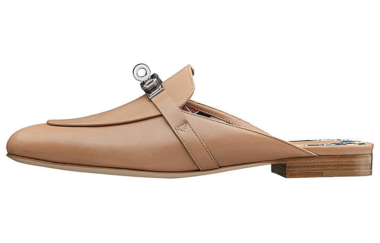 HERMES Oz Casual Shoes Women's Brown