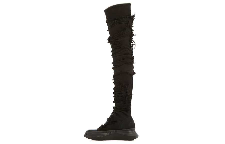 Rick Owens DRKSHDW Knee high Boots Women's Black