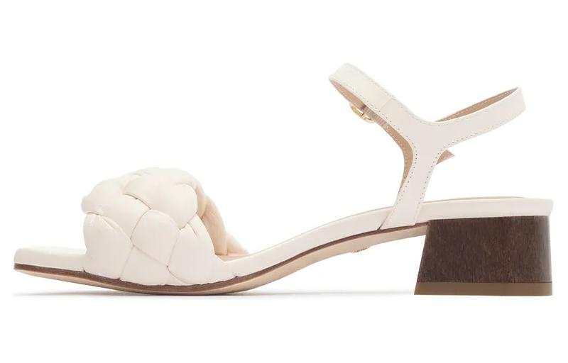 Stuart Weitzman Stuart Weitzman/SW Sheepskin One Strap Sandals 3.5cm Women's Beige