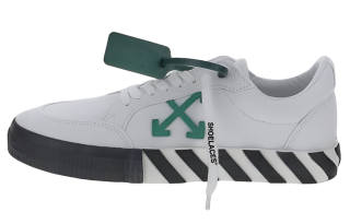 OFF-WHITE OFF WHITE Vulc Low Canvas White Green FW22