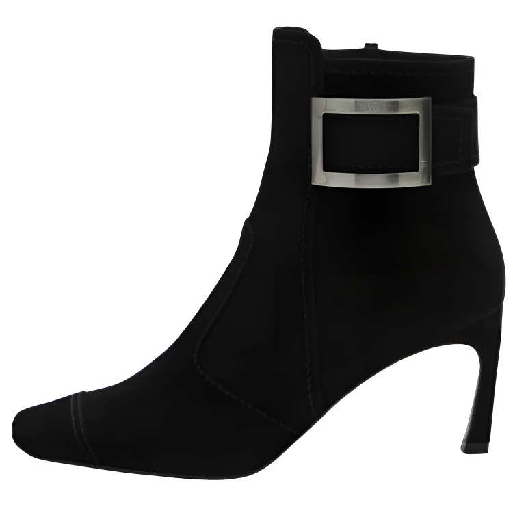 Roger Vivier Trompette Ankle Boots 7cm Women's Black