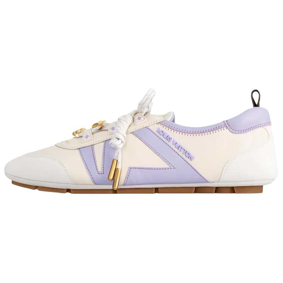 LOUIS VUITTON Sneakerina Low top Casual Shoes Women's Purple Lilac