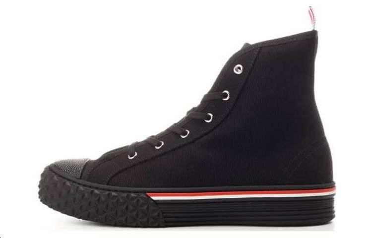 THOM BROWNE THOM BROWNE· High top Skateboard Shoes Men's Black