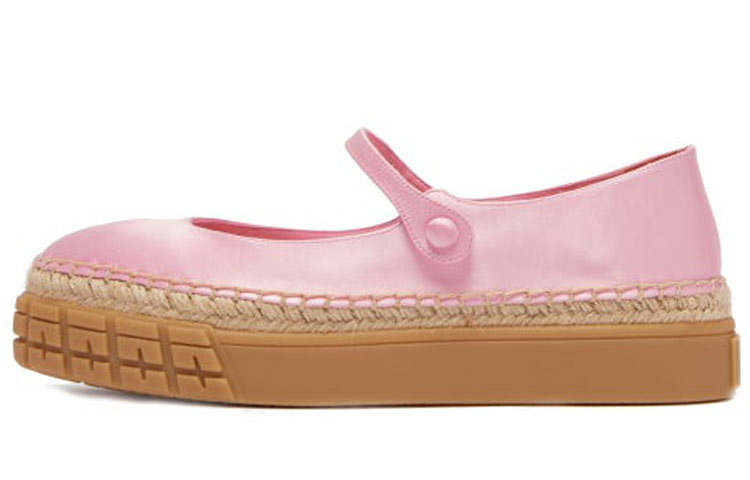PRADA PRADA Flat Casual Shoes Women's Pink