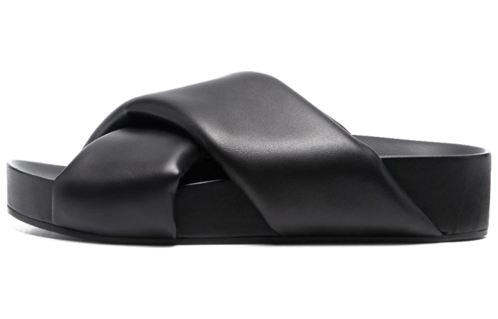 JIL SANDER JIL SANDER Cross-over Leather Sandals